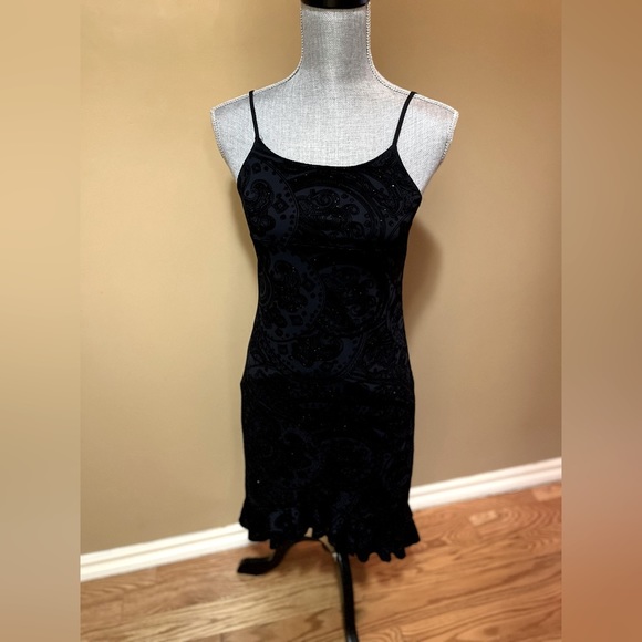 Dark Blue Formal Dress - Picture 7 of 9